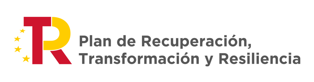 Logotipo Plan de Recuperación, transformación y resiliencia.